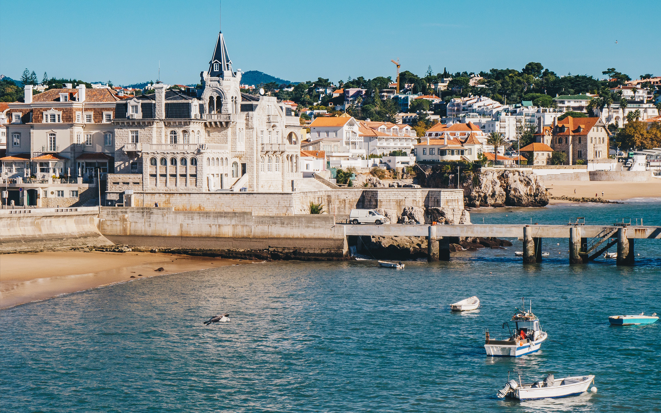 lisbon Beaches 3 Beach view os Cascais Lisbon beach